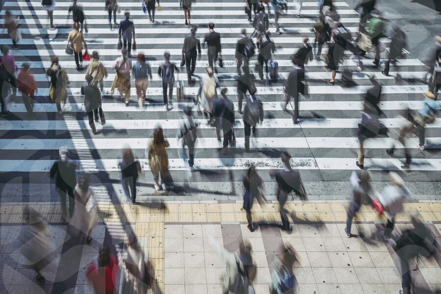 孤立化が進む都市部のイメージ