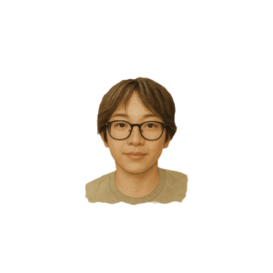 Canvaでスクラップブック加工したプロフィール写真